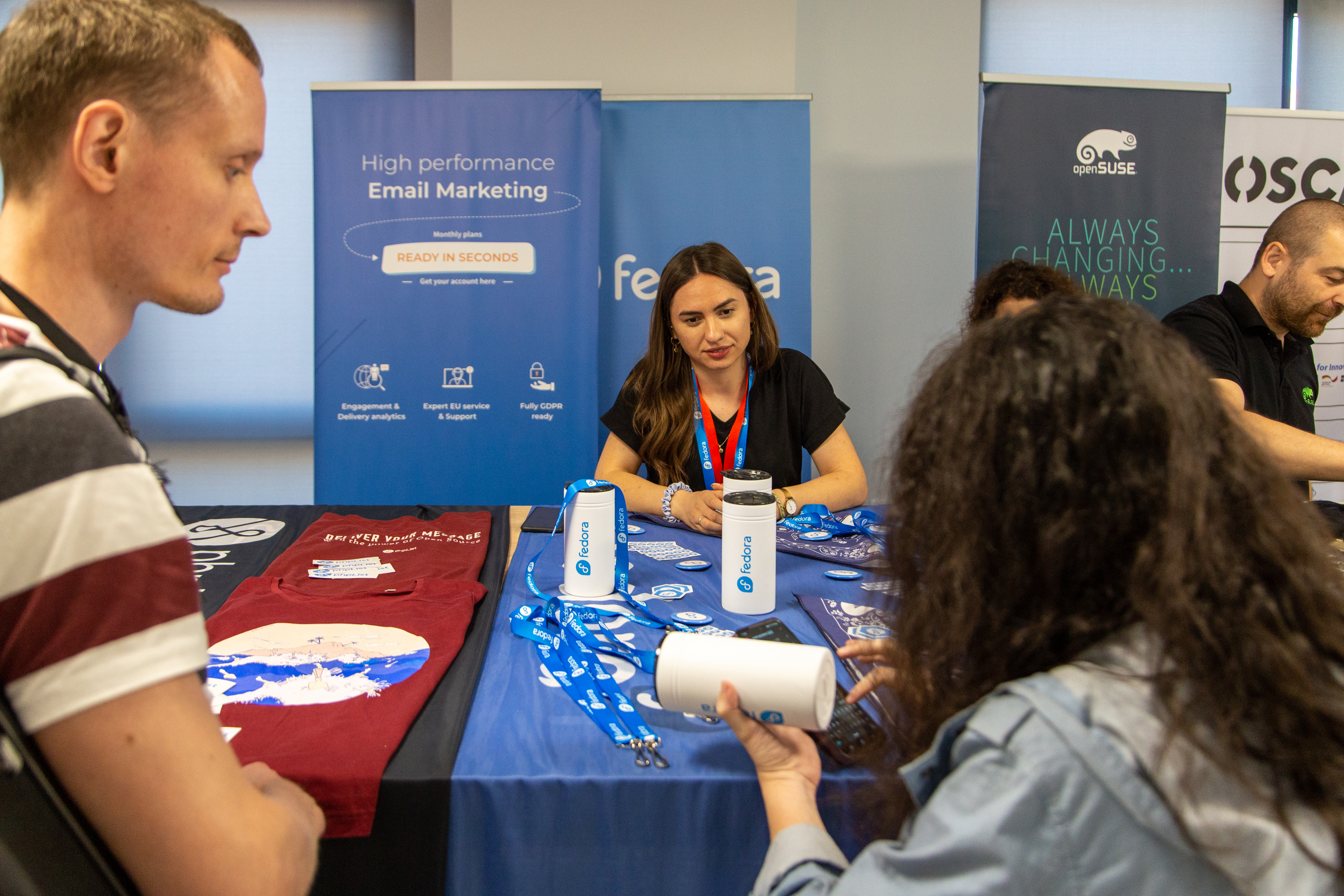 Fedora booth